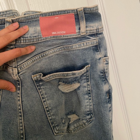 zara straight leg US 4 inseam 29 - Picture 2 of 2